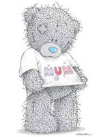 Мишка Тедди в футболке mum