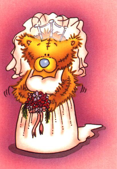 Мишка Тедди невеста