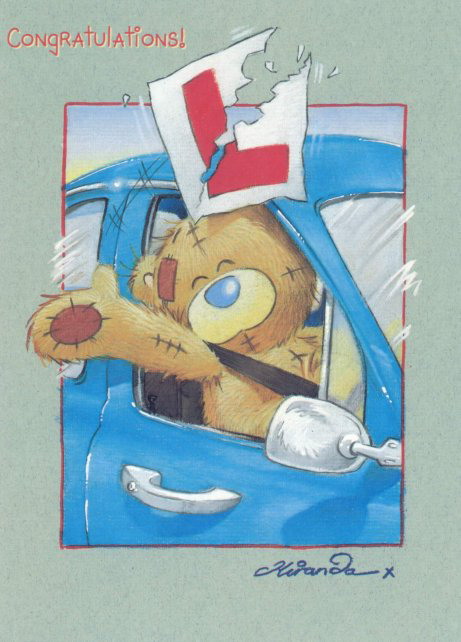 Мишка Тедди в машине