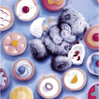 Bear in Cupcakes Me to You Bear Card