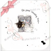 On your Wedding Day Me to You Bear Card
