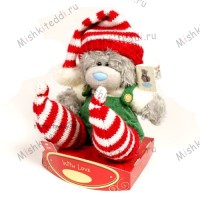 Мишка Тедди Me to You в зимнем костюмчике - Me To You Santas Helper Tatty Teddy Bear G01W0300 121