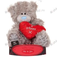 Мишка Тедди Me to You с сердцем - Me To You Tatty Teddy Bear Holding Cushion GO1W0529 81