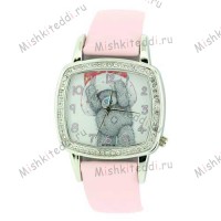 Часы Me to you - Мишка Тедди в шляпе - Me to You Bear Watch Pink MTY101/B 86