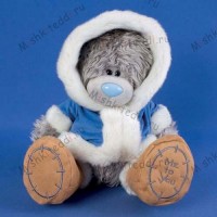 Мишка Тедди ME TO YOU 25 см в голубой шубе - Blue Eskimo Me to You Bear G01W1366 144