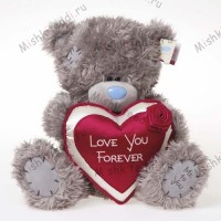 Мишка Тедди Me to You 30см с сердцем Love You Forever - Love You Forever Heart Me to You Bear G01W1457 16