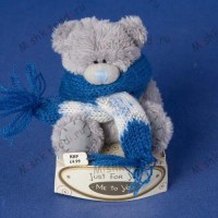 Мишка Тедди Me To You  7,5 см в шарфе - 3" Just For You Me to You Bear G01W0556 176