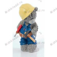 Here to Help Me to You Bear Figurine