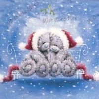 Daughter and Boyfriend Christmas Me to You Bear Card