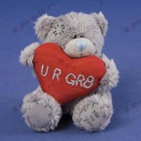 Мишка Тедди Me To You  7,5 см с сердцем U R GR8 - 3" U R GR8 Heart Me to You Bear G01W1755 110