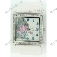 Часы Me to you - Мишка Тедди держит шляпу - Teddy Holding Hat Me to You Bear Watch  White MTY107/C 178