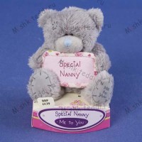 Мишка Тедди Me To You  7,5 см с табличкой Special Nanny - 3" Special Nanny Me to You Bear G01W1746 129