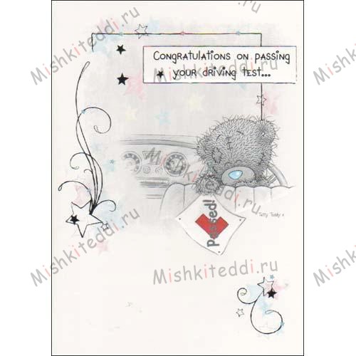 Congratulations on Passing Your Driving Test Me to You Bear Card Congratulations on Passing Your Driving Test Me to You Bear Card