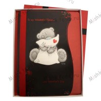 Fiance Valentines Me to You Bear Boxed Card
