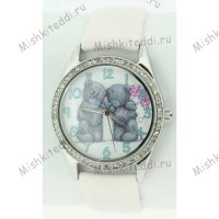 Часы Me to you- Два медвежонка Тедди - Two Teddies Standing Me to You Bear Watch White MTY110/C 125