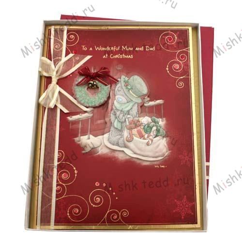 Mum &amp; Dad Christmas Me to You Bear Boxed Card Mum & Dad Christmas Me to You Bear Boxed Card
