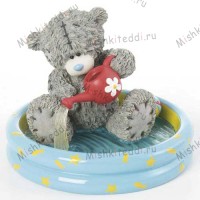 Splashing Around Me to You Bear Figurine