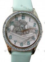 Часы Me to you - Два медвежонка Тедди в лодке - wo Teddies on Boat Me to You Bear Watch Blue MTY112/A 55