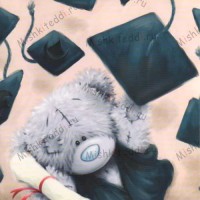 Graduation Me to You Bear Card