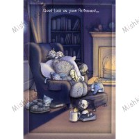 Retirement Me to You Bear Card