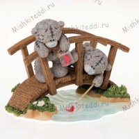 Over to You Me to You Bear Figurine
