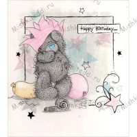 Bear in Hat Me to You Bear Card