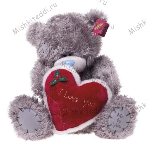 Мишка Тедди Me to You с сердцем - Love You Heart Me to You Bear  G01W1216 34 Love You Heart Me to You Bear