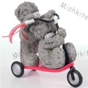 Me To You Bear Figurine 2008 - Scooting Around Me To You Bear Figurine 2008 - Scooting Around