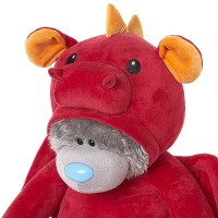 Большой мишка MetoYou (Тедди) в костюме красного дракона (XL24 Dressed As Red Dragon) - Большой мишка MetoYou (Тедди) в костюме красного дракона (XL24 Dressed As Red Dragon)