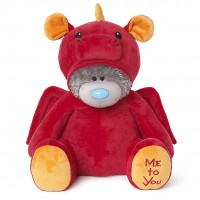 Большой мишка MetoYou (Тедди) в костюме красного дракона (XL24 Dressed As Red Dragon) - Большой мишка MetoYou (Тедди) в костюме красного дракона (XL24 Dressed As Red Dragon)