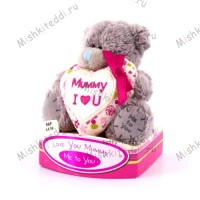 Мишка Тедди Me to You с сердцем для мамы - Me To You Tatty Teddy With Stuffed Heart For Mum G01W0675 145