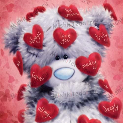 Tatty In Love Notes Valentines Me to You Bear Card Tatty In Love Notes Valentines Me to You Bear Card