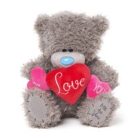 Мишка MetoYou (Тедди) с сердечками с надписью «​Я тебя ​люблю» (M10 I Love You)  