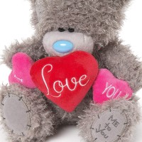 Мишка MetoYou (Тедди) с сердечками с надписью «​Я тебя ​люблю» (M10 I Love You)   - Мишка MetoYou (Тедди) с сердечками с надписью «​Я тебя ​люблю» (M10 I Love You)  