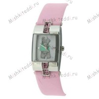 Часы Me to you - Мишка Тедди  в футболке - Me to You Bear Watch Pink MTY217B 117