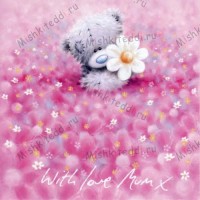 Field of Flowers Mothers Day Me to You Bear Card