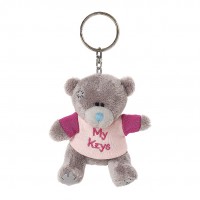 Мишка Тедди MTY - брелок медвежонок в футболке (S3 Plush Keyring My Keys)