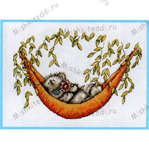 Lazy Days Me to You Bear Cross Stitch Kit Lazy Days Me to You Bear Cross Stitch Kit