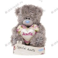 Мишка Тедди Me To You  10 см  с сердечком Auntie - 5" Special Auntie Me to You Bear G01W1584 147