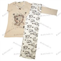 Пижама - Мишка Тедди с бантиком
