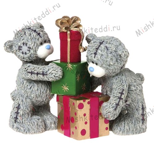 Double The Excitement Me to You Bear Figurine Double The Excitement Me to You Bear Figurine