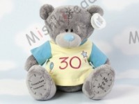 Мишка Тедди Me to You в футболке 31 см - Large Personalised Babysafe Tatty Teddy wearing a 30th T Shirt GYQ1240 170