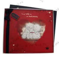 Wife Anniversary Me to You Bear Boxed Card