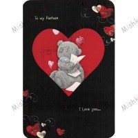 Partner Birthday Me to You Bear Card