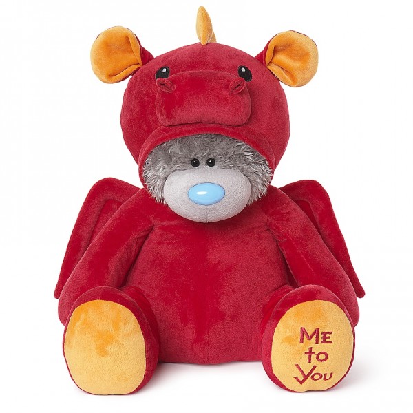Большой мишка MetoYou (Тедди) в костюме красного дракона (XL24 Dressed As Red Dragon) 