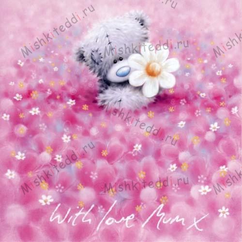 Field of Flowers Mothers Day Me to You Bear Card Field of Flowers Mothers Day Me to You Bear Card